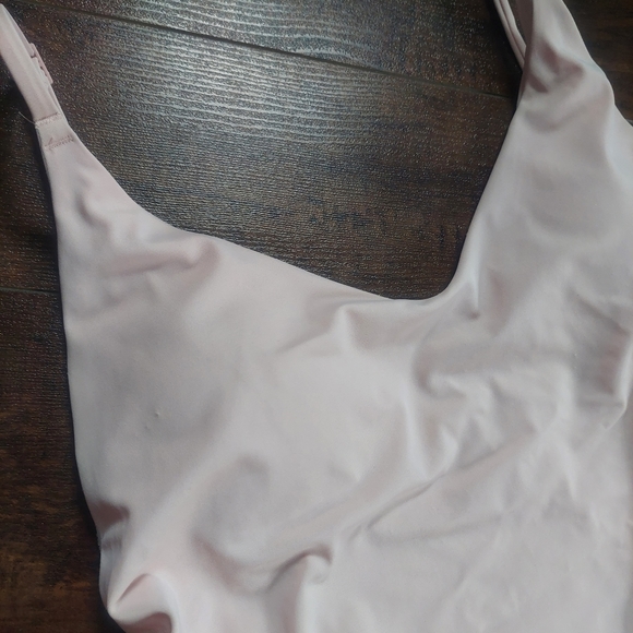 Aerie Rings One Piece Swimsuit Blush Size Large Long - Picture 4 of 11